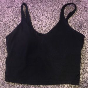 Black lululemon align tank
